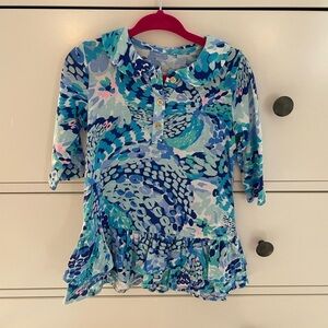 NWOT toddler girl Lilly Pulitzer dress with diaper cover